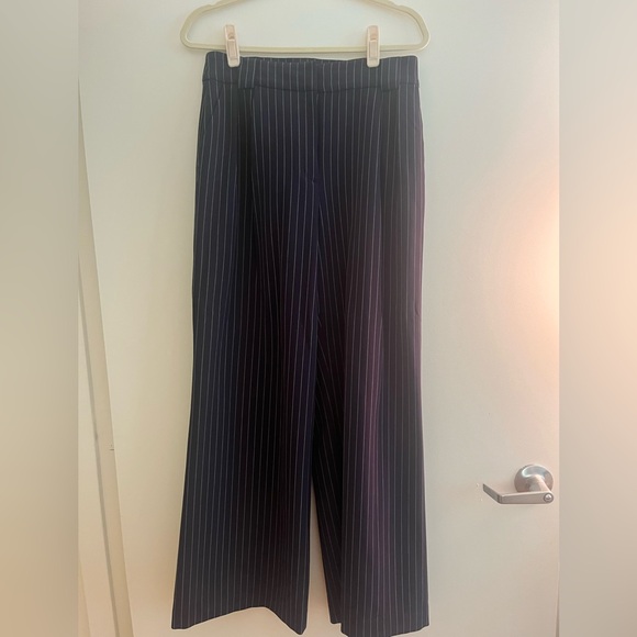 Navy Pinstripe Suit Set - Picture 3 of 8